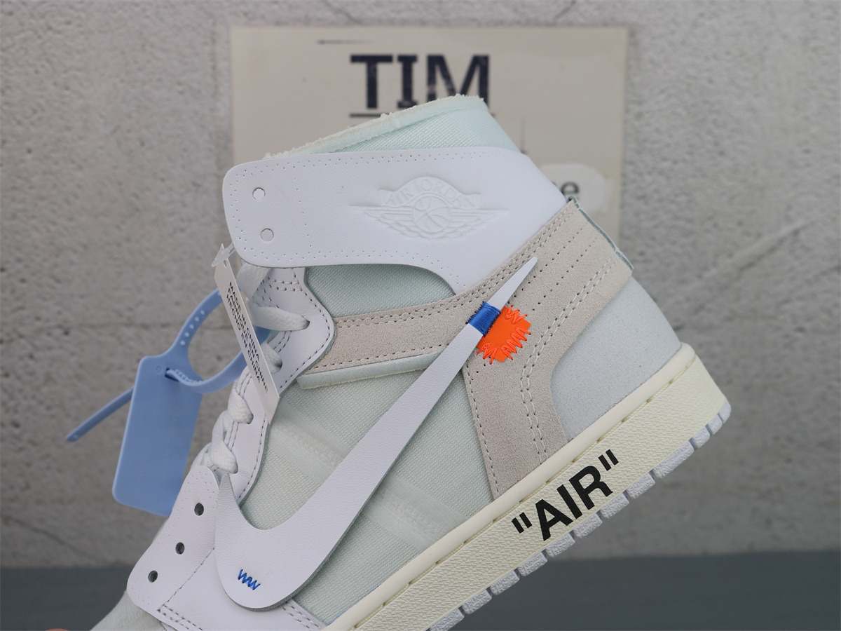 LJR Batch Off-White Air Jordan 1 White AQ0818-100